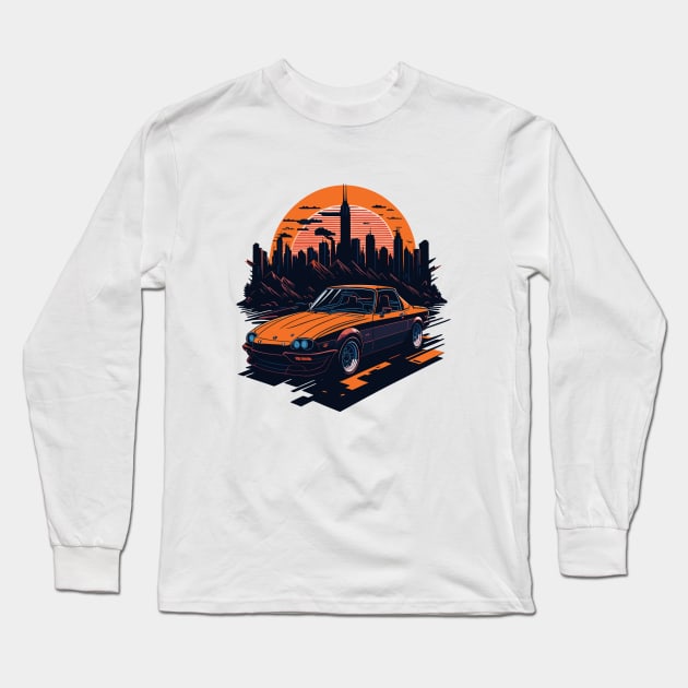 Old Car Classic Long Sleeve T-Shirt by Cruise Dresses